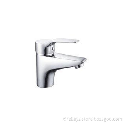Washroom 60PSI Basin Mixer Taps Flat Round with Wangel cart